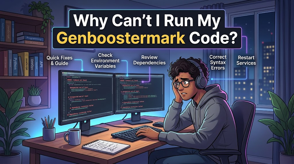 Why Can't I Run My Genboostermark Code
