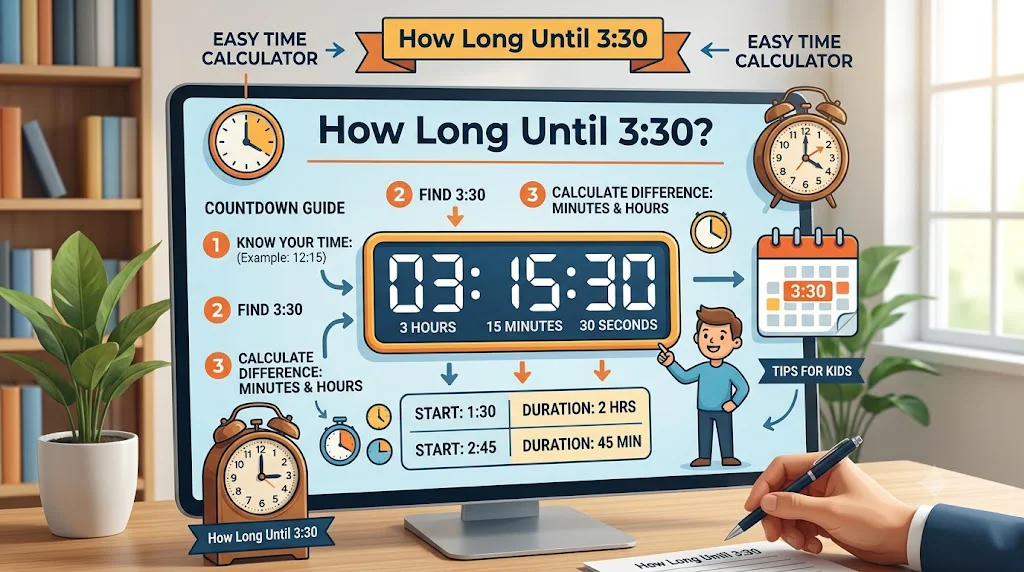 How Long Until 3:30
